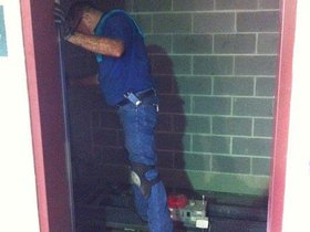 Guy working on the elevators in the Northgate park.jpg